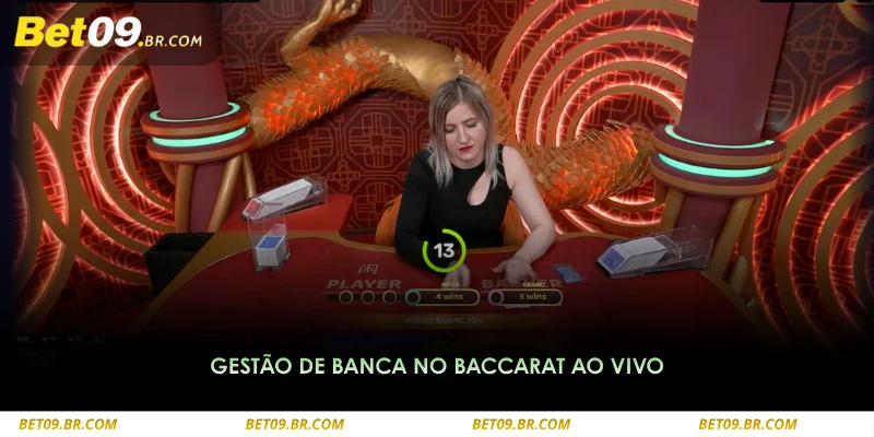 aposte apenas uma pequena porcentagem da banca por rodada