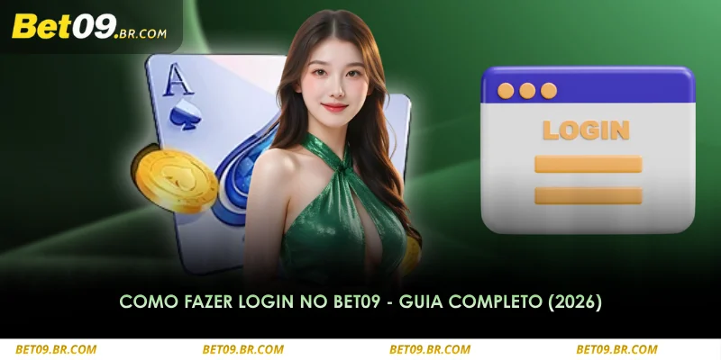 Como Fazer Login no BET09 - Guia Completo (2026) 6 como fazer login no bet09