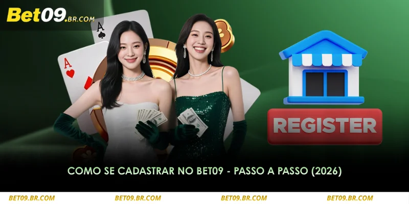 Como se Cadastrar no BET09 - Passo a Passo (2026) 7 como se cadastrar no bet09