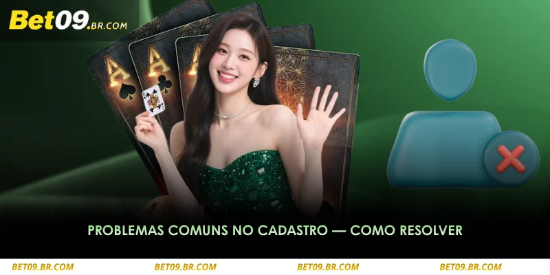 Como se Cadastrar no BET09 - Passo a Passo (2026) 3 evite erros de digitação que possam impedir o cadastro